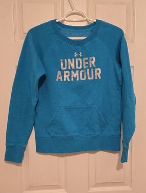 Under Armour Teal Blue Pullover Sweatshirt